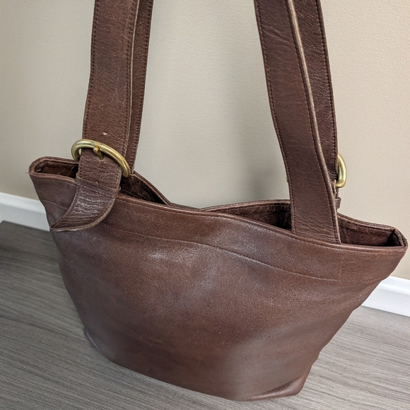 🤎 Vintage 90's Coach #4140 Soho Waverly Lafayette Shoulder Satchel Hobo Bag - Picture 9 of 16